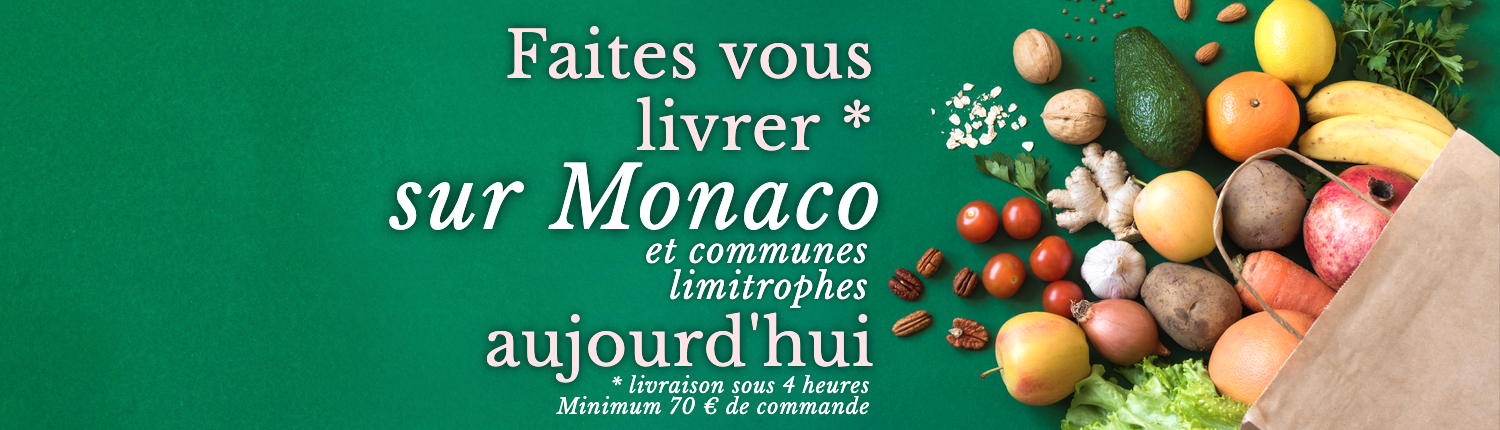 Livraison sur Monaco